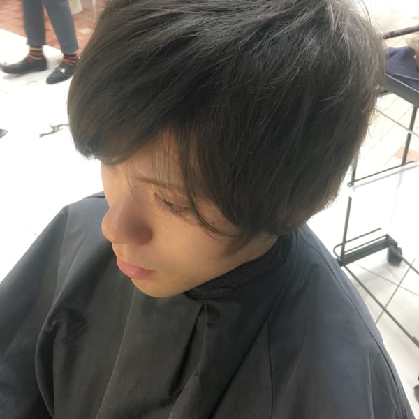 メンズも流行りのグレージュカラー！
