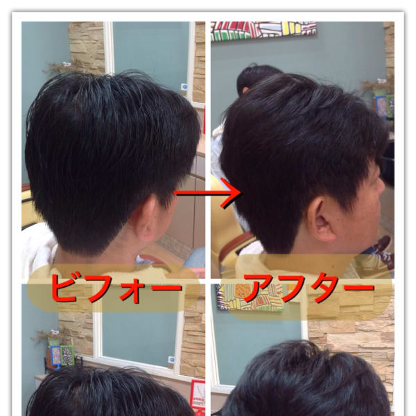 ヘアアイロンで簡単スタイリング