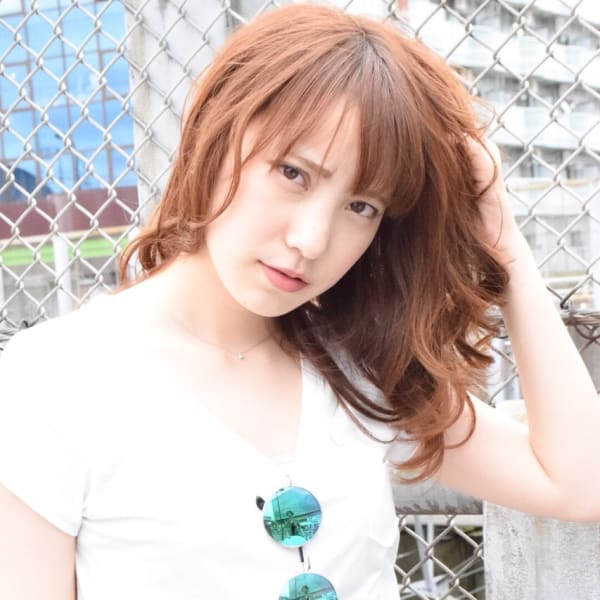 夏セミロングスタイル