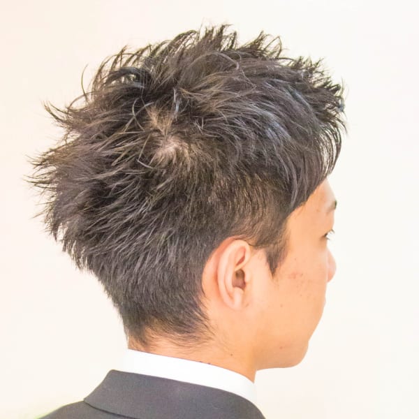 メンズのオススメ順 クール アッシュ ブラウン ベリーショートの髪型 ヘアスタイル 楽天ビューティ
