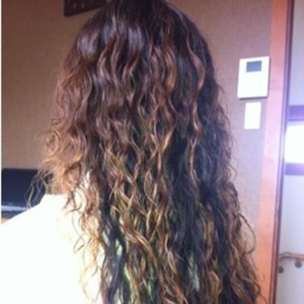 ロングハードパーマ|カット・スタジオ・SQUALL