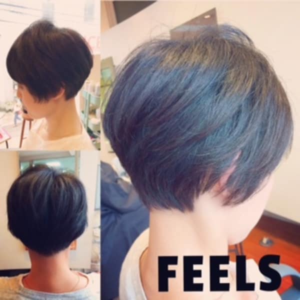 大人の美シルエットショート