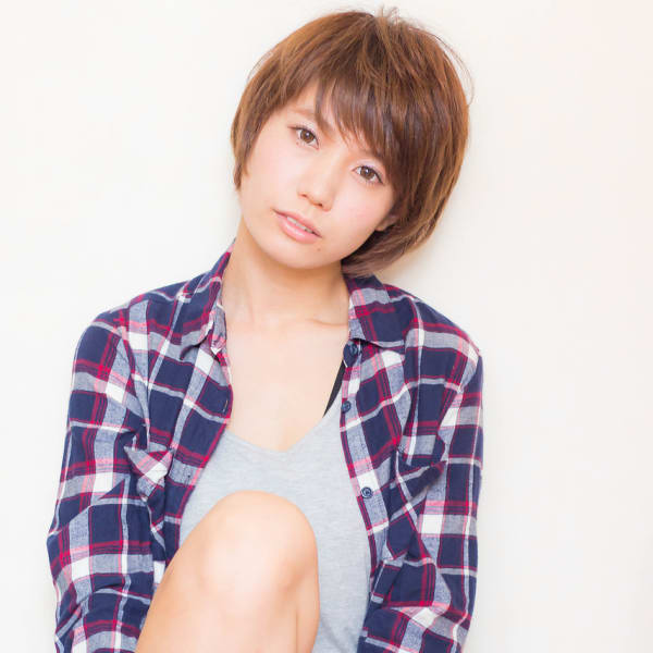 ☆流し前髪で大人かわいく