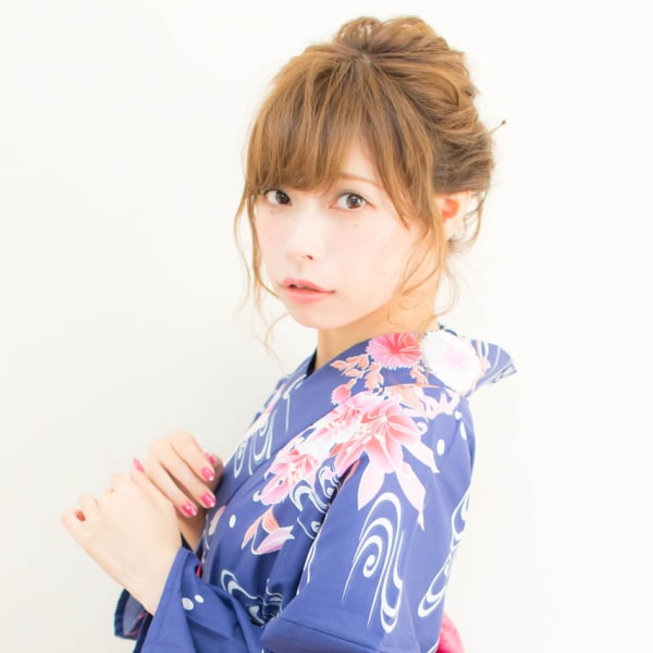 【浴衣レンタル】3500円大人可愛くアレンジ☆花火大会夏祭