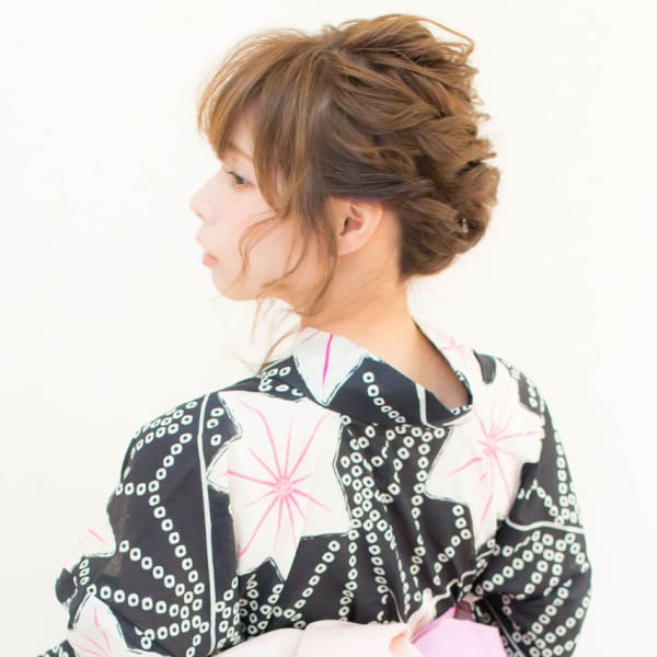 【浴衣レンタル】3500円大人可愛くアレンジ☆花火大会夏祭