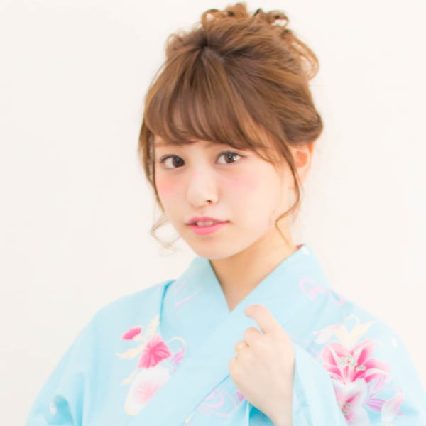 【浴衣レンタル】3500円大人可愛くアレンジ☆花火大会夏祭