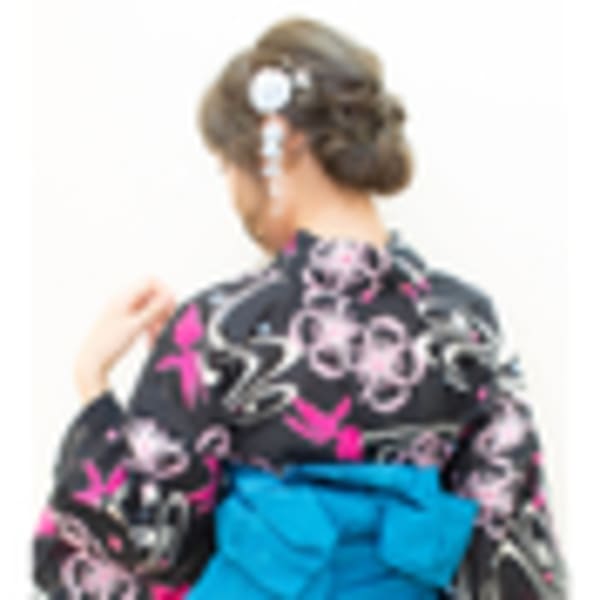 【浴衣レンタル】3500円可愛くヘアセット☆花火大会夏祭り