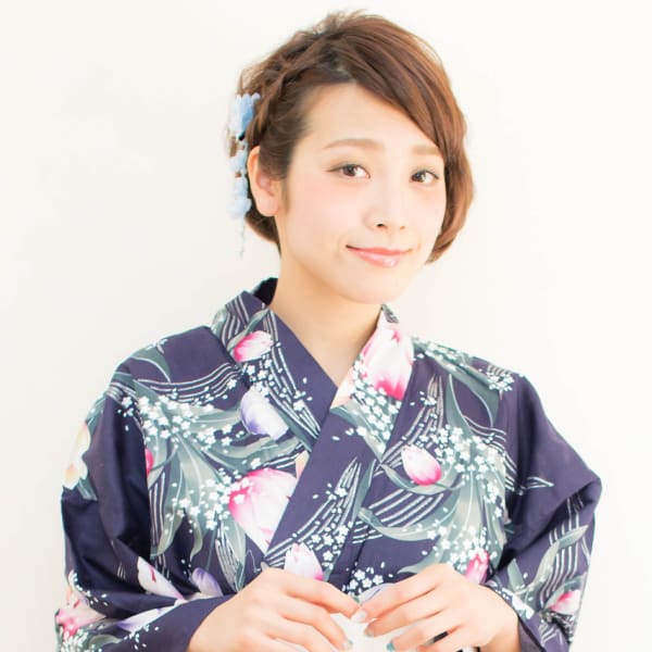 大人可愛くアレンジ花火大会夏祭りに