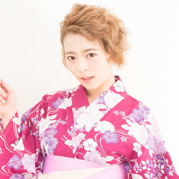 可愛くヘアセット☆花火大会夏祭りに