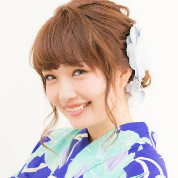 可愛くヘアセット☆花火大会夏祭りに