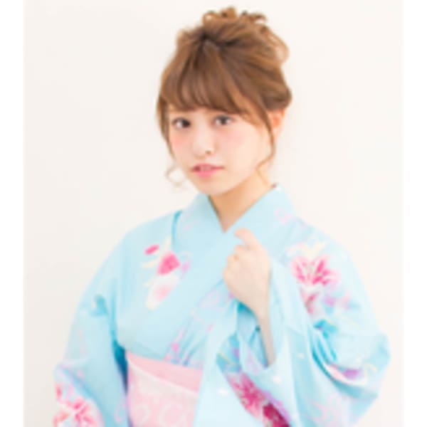 【浴衣レンタル】3500円大人可愛くアレンジ☆花火大会夏祭