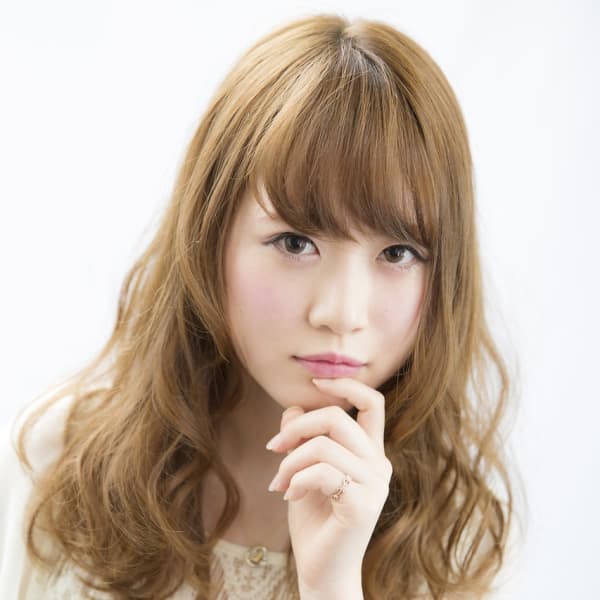 ふんわりパーマ・シースルーバング|rock work ORANGE