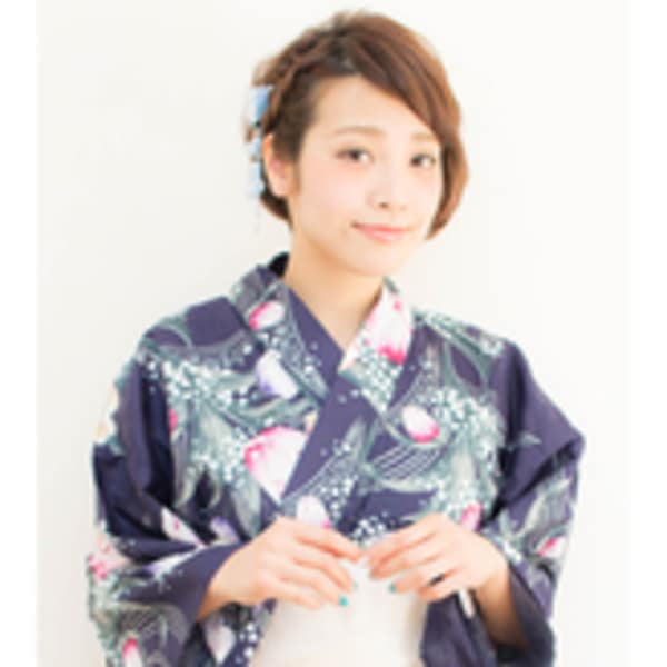 【浴衣レンタル】3500円大人可愛くアレンジ☆花火大会夏祭