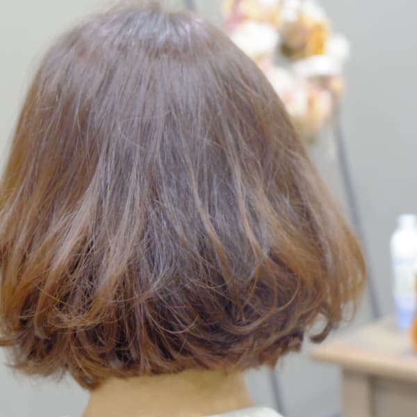 愛されゆるふわボブ！！|hair atelier ANELLO
