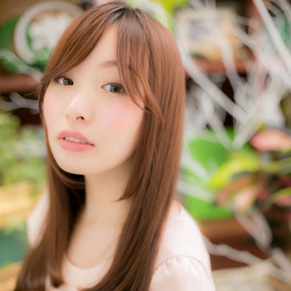 少女っぽさを残した、可憐ロング