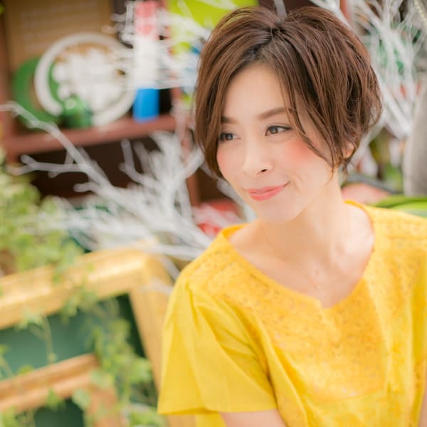 前下がりでちょい甘め☆のモダンショート