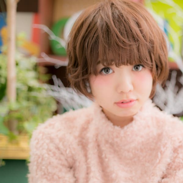 ふわくしゅ可愛い★重めマッシュショート