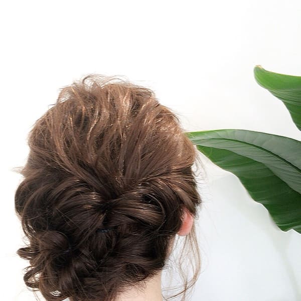 カジュアルヘアアレンジ