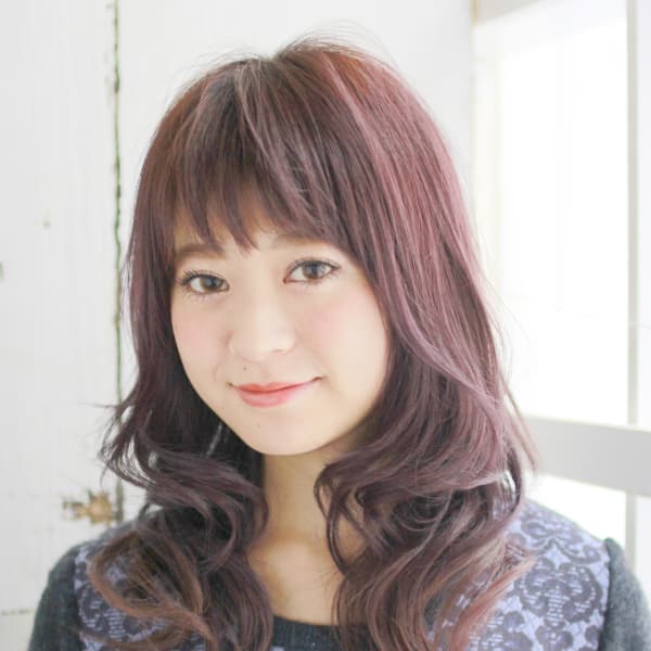 ゆるカールの内巻きパーマ