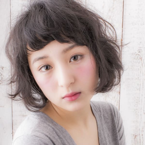 ふわっとおしゃボブ