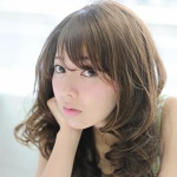 透け感フワパーマ