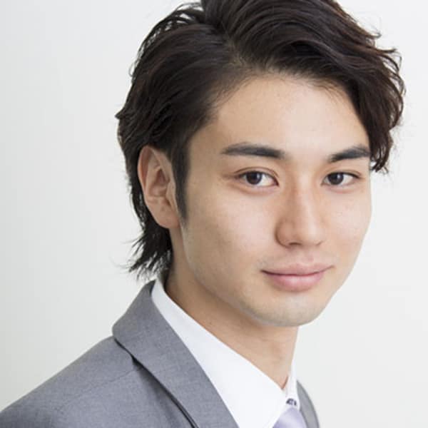 クセ毛風パーマスタイル