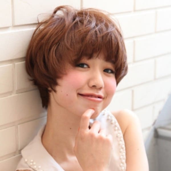 ベリーキュート~マッシュ~ショートボブ~カジュアルパーマ