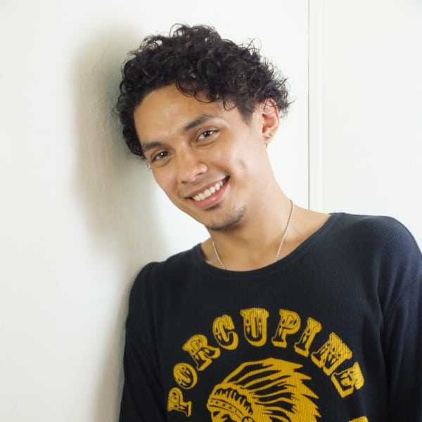 クルクルパーマ　オシャレツーブロック|お子様連れ専用美容室Chakura