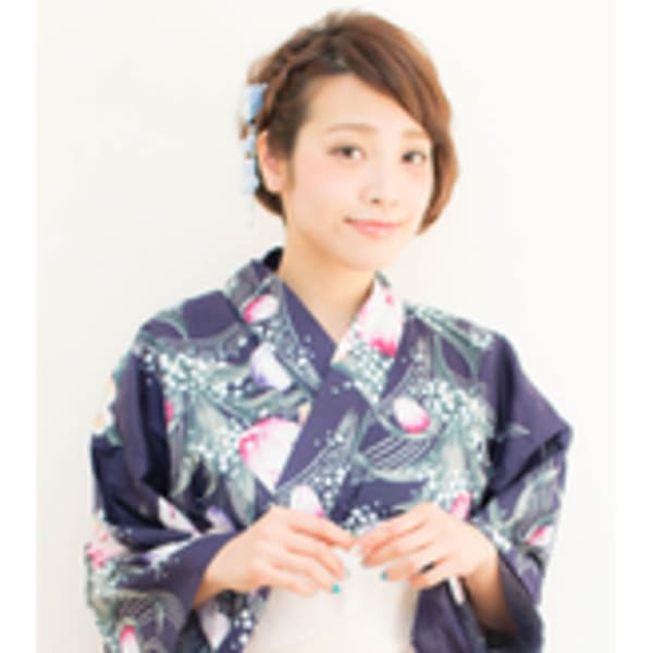 【浴衣レンタル】3500円大人可愛くアレンジ☆花火大会夏祭