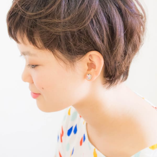 ☆アシメ風ベリーショート vs