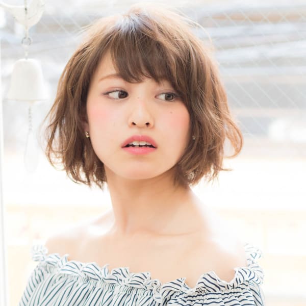 【hair coucou】人気のエアリーなショートボブ
