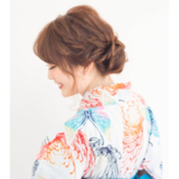 【浴衣レンタル】3500円可愛くヘアセット☆花火大会夏祭り