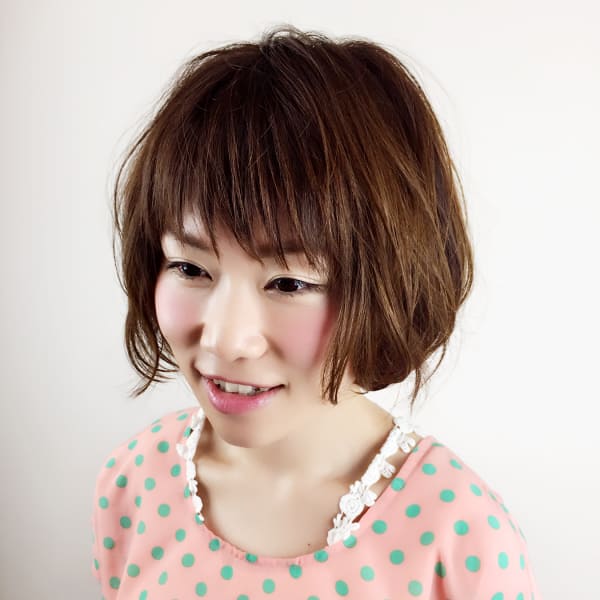 ナチュ可愛ボブ|Hair Salon Supreme