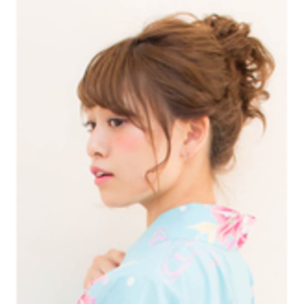 【浴衣レンタル】3500円可愛くヘアセット☆花火大会夏祭り