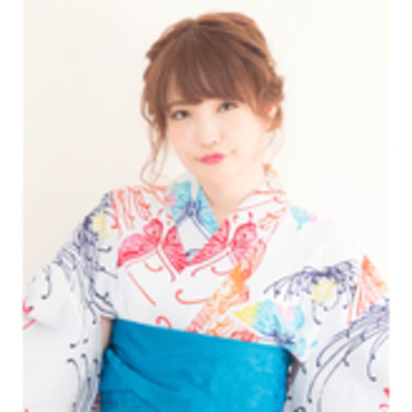 【浴衣レンタル】3500円可愛くヘアセット☆花火大会夏祭り