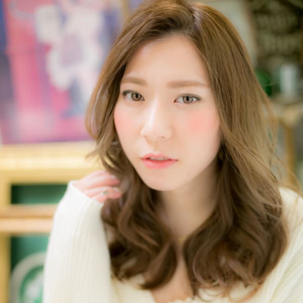 外国人風☆かき上げスタイル