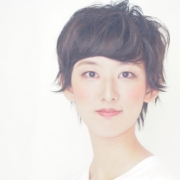 大人可愛い ショートカット バイオレットアッシュ