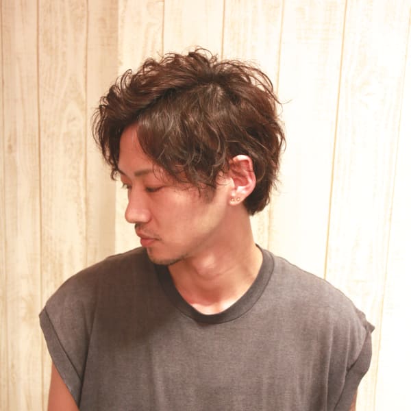 メンズのオススメ順 30代 セクシーの髪型 ヘアスタイル 楽天ビューティ
