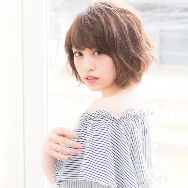 ふわっとボサっと