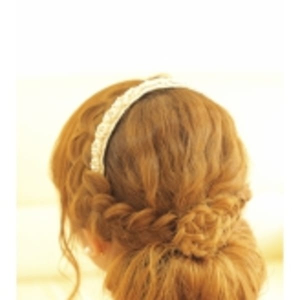 ☆レトロロールアップ☆結婚式　二次会　ヘアアレンジ♪