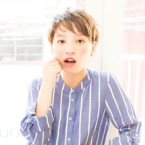 【hair coucou】再現性抜群ショート×うぶバング