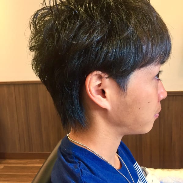 ショートレイヤー|elm. hair