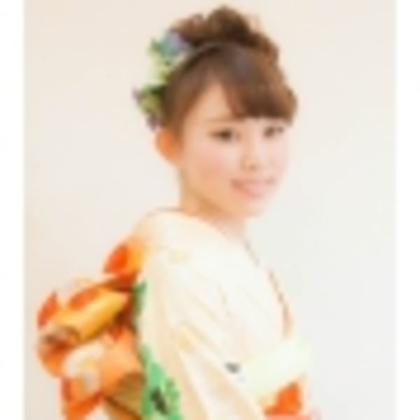 ◎成人式 華やか振袖着付+ヘアセット★ L