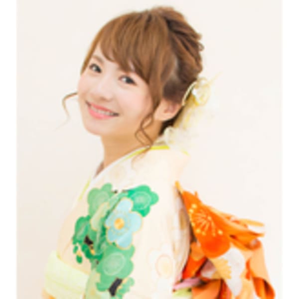 成人式 振袖着付け+ヘアセット