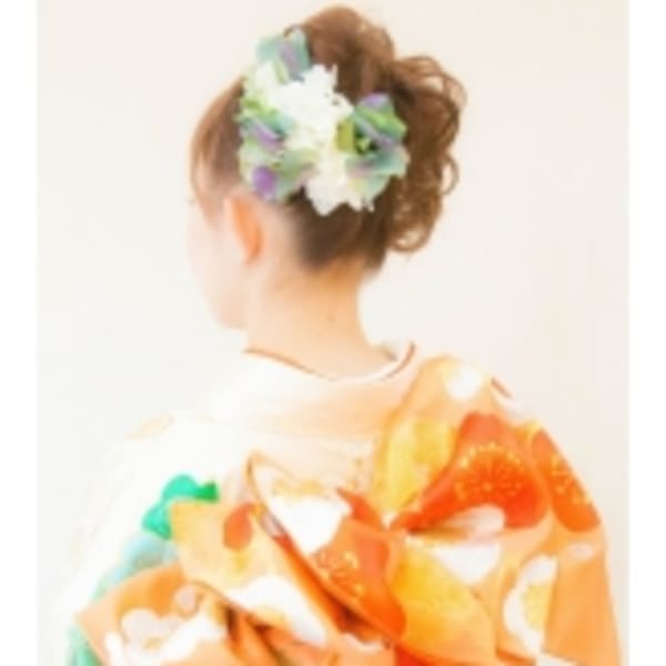 ◎成人式　華やか振袖着付+ヘアセット★