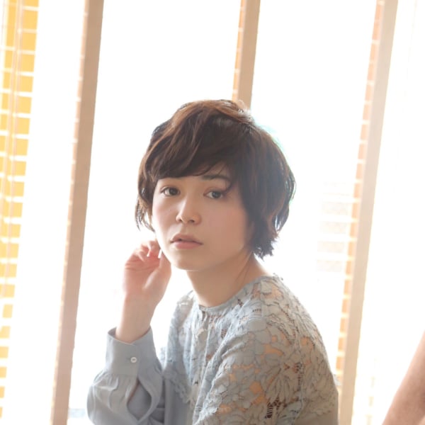 外人風ゆる巻き・ショートボブ|azzurro private salon