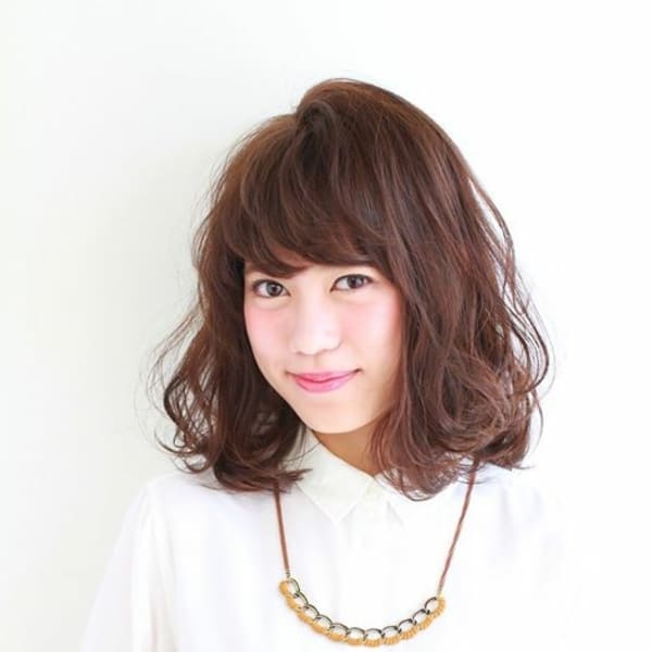 .柔らかシフォンボブ|hair room. red by NYNY