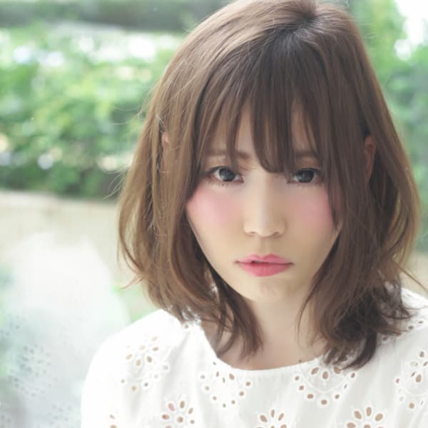 シースルーバング カジュアル シンプルスタイル|ANTENA LINKS店