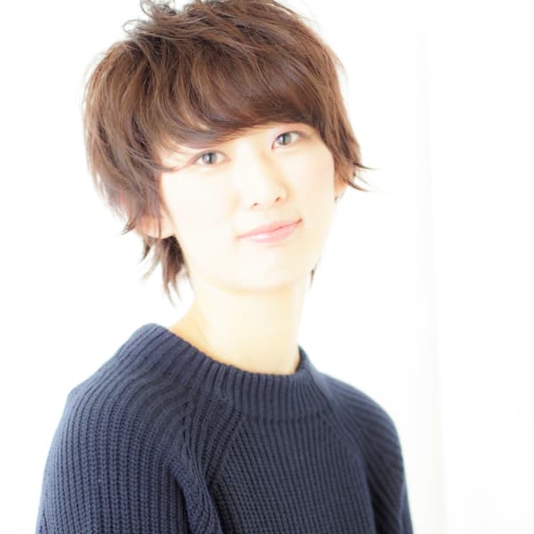  トップふんわりおしゃれショート