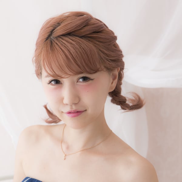 簡単アレンジヘア♪うぶバング♪【mielhair新宿】